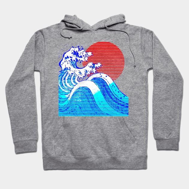 Great wave Hoodie by hardcore repertoire